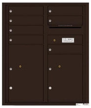 Load image into Gallery viewer, 4C RECESSED MOUNT versatile™ 4CADD-07/ADA Max (7 mailboxes and 2 parcel lockers)