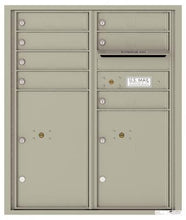Load image into Gallery viewer, 4C RECESSED MOUNT versatile™ 4CADD-07/ADA Max (7 mailboxes and 2 parcel lockers)