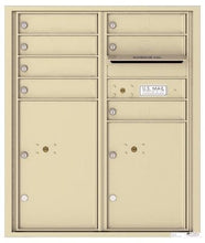 Load image into Gallery viewer, 4C RECESSED MOUNT versatile™ 4CADD-07/ADA Max (7 mailboxes and 2 parcel lockers)