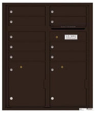 Load image into Gallery viewer, 4C Recessed Mount Versatile 4CADD-09/ADA Max. (9 mail compartment and 2 parcel lockers)
