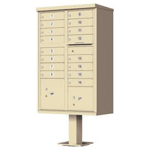 Load image into Gallery viewer, vital™ 1570-16, 16 Tenant doors, 2 Parcel lockers.