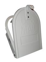 Load image into Gallery viewer, White RetroFit Door with snap on bracket and standard latch