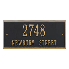 Load image into Gallery viewer, Whitehall Hartford Two Line Address Plaque-Standard
