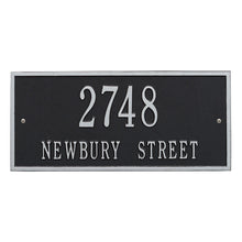 Load image into Gallery viewer, Whitehall Hartford Two Line Address Plaque-Standard
