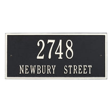 Load image into Gallery viewer, Whitehall Hartford Two Line Address Plaque-Standard
