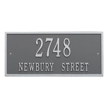 Load image into Gallery viewer, Whitehall Hartford Two Line Address Plaque-Standard
