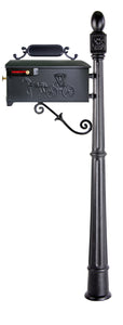 317k imperial horse and carriage mailbox and post