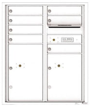 Load image into Gallery viewer, 4C RECESSED MOUNT versatile™ 4CADD-07/ADA Max (7 mailboxes and 2 parcel lockers)
