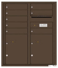 Load image into Gallery viewer, 4C RECESSED MOUNT versatile™ 4CADD-08/ADA Max (8 mailboxes and 2 parcel lockers)
