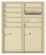 Load image into Gallery viewer, 4C RECESSED MOUNT versatile™ 4CADD-08/ADA Max (8 mailboxes and 2 parcel lockers)
