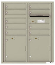 Load image into Gallery viewer, 4C Recessed Mount Versatile 4CADD-09/ADA Max. (9 mail compartment and 2 parcel lockers)
