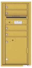 Load image into Gallery viewer, 4C RECESSED MOUNT versatile™ 4CADS-04 (4 Mailboxes and 1 Parcel Locker)
