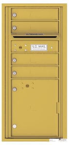 4C RECESSED MOUNT versatile™ 4CADS-04 (4 Mailboxes and 1 Parcel Locker)