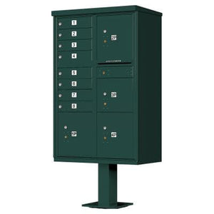 vital™ 1570-8T6, 8 tenant doors, 4 parcel lockers.