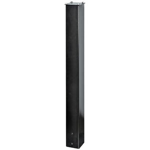 black powder coated Mail boss post