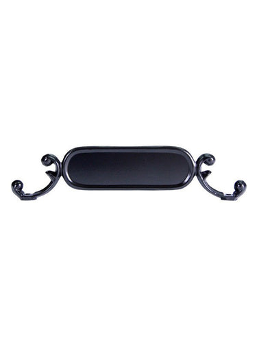 black number plate for imperial mailbox series. use with 2 inch numbers