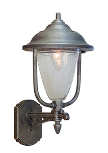 Accord series bottom mount wall light, seedy glass, contemporary style light fixture