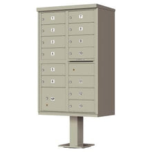 Load image into Gallery viewer, vital™ 1570-13, 13 tenant doors, 1 parcel locker.
