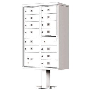 vital™ 1570-13, 13 tenant doors, 1 parcel locker.