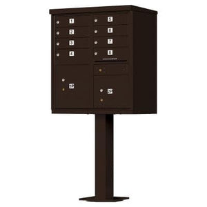 vital™ 1570-8, 8 tenant doors, 2 parcel lockers.