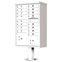 Load image into Gallery viewer, vital™ 1570-16, 16 Tenant doors, 2 Parcel lockers.
