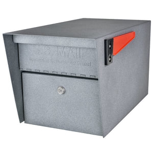 Granite Mail Manager with secure locking door and red flag