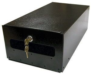 Keystone fleur de lis mailbox black locking insert