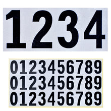 Load image into Gallery viewer, 2 inch reflective adhesive numbers

